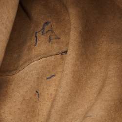 Pre Owned Prada Black Vitello Daino Leather Hobo