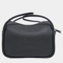 Pre Owned Prada Nero Leather Shoulder Bag
