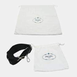 Pre Owned Prada Re-Nylon Medium Padded Black Tote Bag