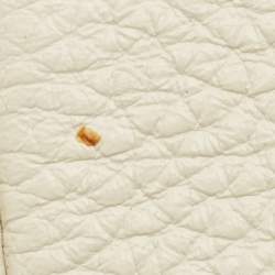 Pre Owned حقيبة كاميرا كروس بودي برادا أبيض جلد فينيكس فيتيلو