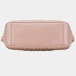 Pre Owned Prada Beige Brown Soft Calf Diagramme Crossbody