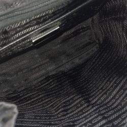 Pre Owned Prada Black Nylon Re-Nylon Two-Pocket Backpack