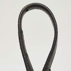 Pre Owned Prada Black Leather and Nylon Gaufre Satchel