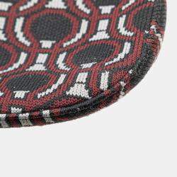 مملوكة مسبقًا Prada Black Jacquard Knit Cleo Shoulder Bag