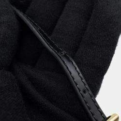 Pre Owned Prada Padded 2-Way Handbag Black Velvet Size Mini