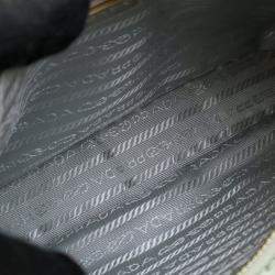 Pre Owned Prada Green Yarn Effect Raffia Crochet Re Edition 2005 Satchel