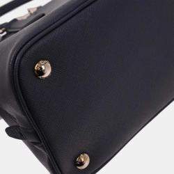 Pre Owned Prada Navy Leather Promenade 2way Shoulder Handbag 231