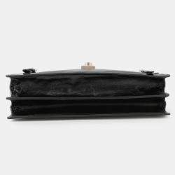 Pre Owned Prada 2025Ss 2Way Shoulder Bag Black Leather Size Medium