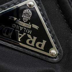 Pre Owned Prada Black Nylon Tote