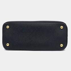 Pre Owned Prada Saffiano Luxe Tote Bag