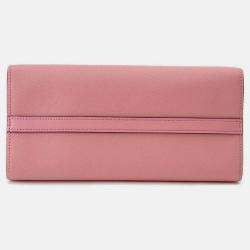 Pre Owned Prada Paradigm 2Way Handbag Pink Leather