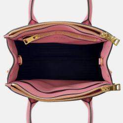 Pre Owned Prada Paradigm 2Way Handbag Pink Leather