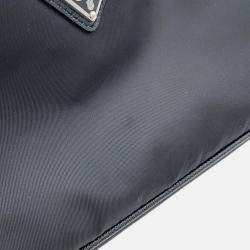 Pre Owned Prada Re-Edition 2005 Re-Nylon Shoulder Bag Black Nylon