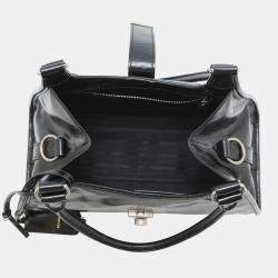 Pre Owned Prada Handbag Hobo Bag Medium Black