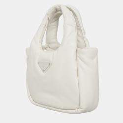 Pre Owned Small Padded Leather Tote