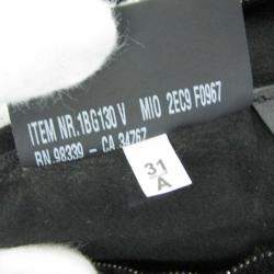 Pre Owned Prada Montone Fur Tote Bag Black