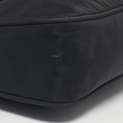 Pre Owned Prada Black Nylon Mini Re-Edition 2000 Bag