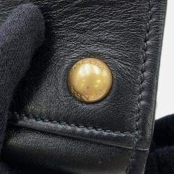 Pre Owned Prada 2Way Handbag Black Leather