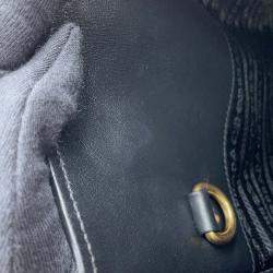 Pre Owned Prada 2Way Handbag Black Leather