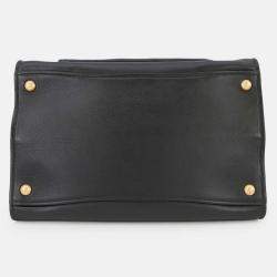 Pre Owned Prada 2Way Handbag Black Leather