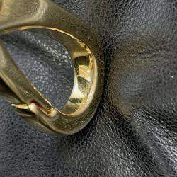 Pre Owned Prada Quilted 2Waybag Black Leather