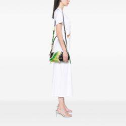 Pre Owned Prada City Calf Tie Dye Sidonie Satchel