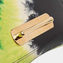 Pre Owned Prada City Calf Tie Dye Sidonie Satchel