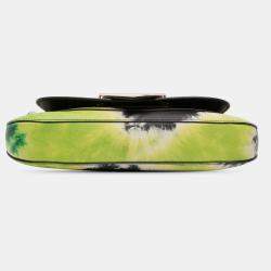 Pre Owned Prada City Calf Tie Dye Sidonie Satchel