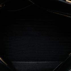 Pre Owned Prada Small Saffiano And City Calf Esplanade Satchel