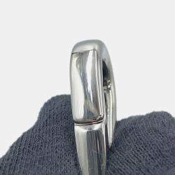 Pre Owned Prada Triangle Logo 2Way Handbag Beige/Black Fake Fur