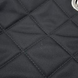 Pre Owned Prada Quilted Chaintote Bag Black Nylon