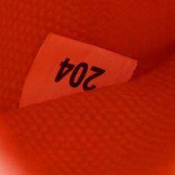 Pre Owned Prada Orange Canvas Canapa 2way Tote Handbag