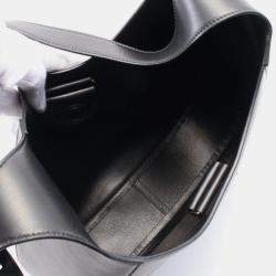 Pre Owned Prada Shoulder Bag Leather Black