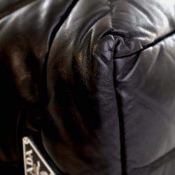 Pre Owned Prada Black Large Quilted Nappa Padded Tote