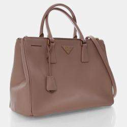 Pre Owned Prada Medium Saffiano Galleria Tote