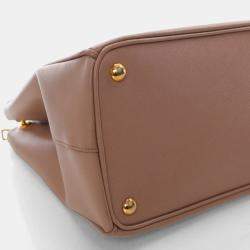 Pre Owned Prada Medium Saffiano Galleria Tote