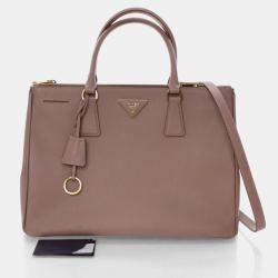 Pre Owned Prada Medium Saffiano Galleria Tote