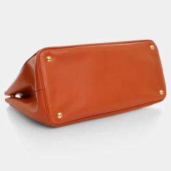 Pre Owned Prada Medium Saffiano Lux Tote