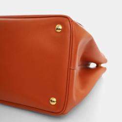 Pre Owned Prada Medium Saffiano Lux Tote