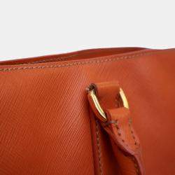 Pre Owned Prada Medium Saffiano Lux Tote