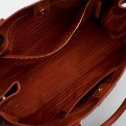 Pre Owned Prada Medium Saffiano Lux Tote