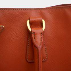 Pre Owned Prada Medium Saffiano Lux Tote