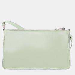 Pre Owned Prada Mini Brushed Leather Spazzolato