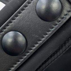 Pre Owned Prada Padded Re-Nylon Shoulder Bag Black Nylon Leather Size Small