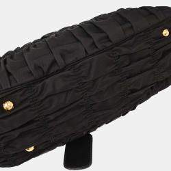 Pre Owned Prada Black Nylon Handbag