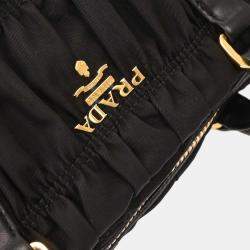 Pre Owned Prada Black Nylon Handbag
