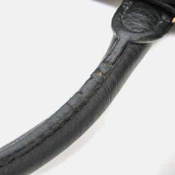 Pre Owned Prada Vitello Phenix Leather Handbag Black