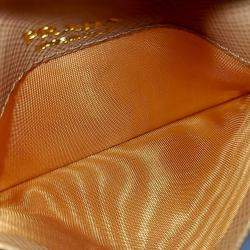 Pre Owned Prada Pink Leather card wallet