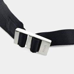 Pre Owned Prada Black Nylon Tesuto Crossbody Bag