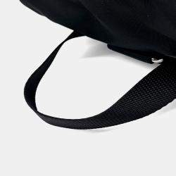 Pre Owned Prada Black Nylon Tesuto Two-Pocket Backpack